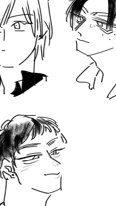 顔面描き分け能力最高すぎる絵柄