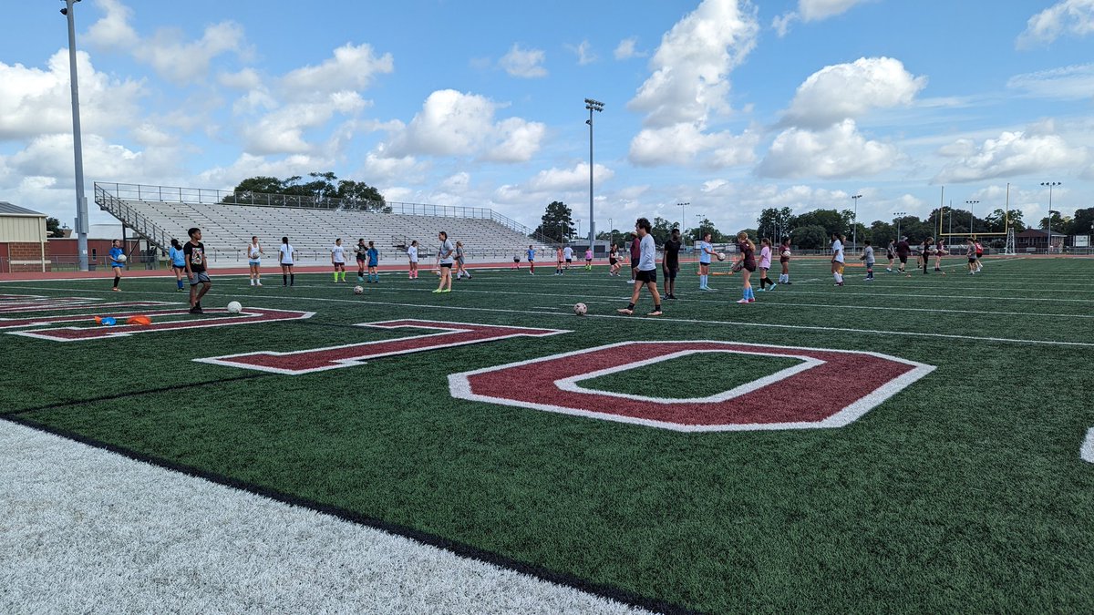 Beginning my Wednesday at Columbia High School for the Columbia Soccer camp. ⚽ <a href="/LadyNecks/">Columbia Lady Necks Soccer</a> <a href="/Roughnecksoccer/">Columbia Roughnecks Soccer</a>
