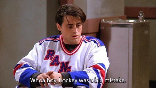OTCellyy's tweet photo. me: i can’t wait for hockey to be back 

also me after opening night: https://t.co/lp79ILLMeK