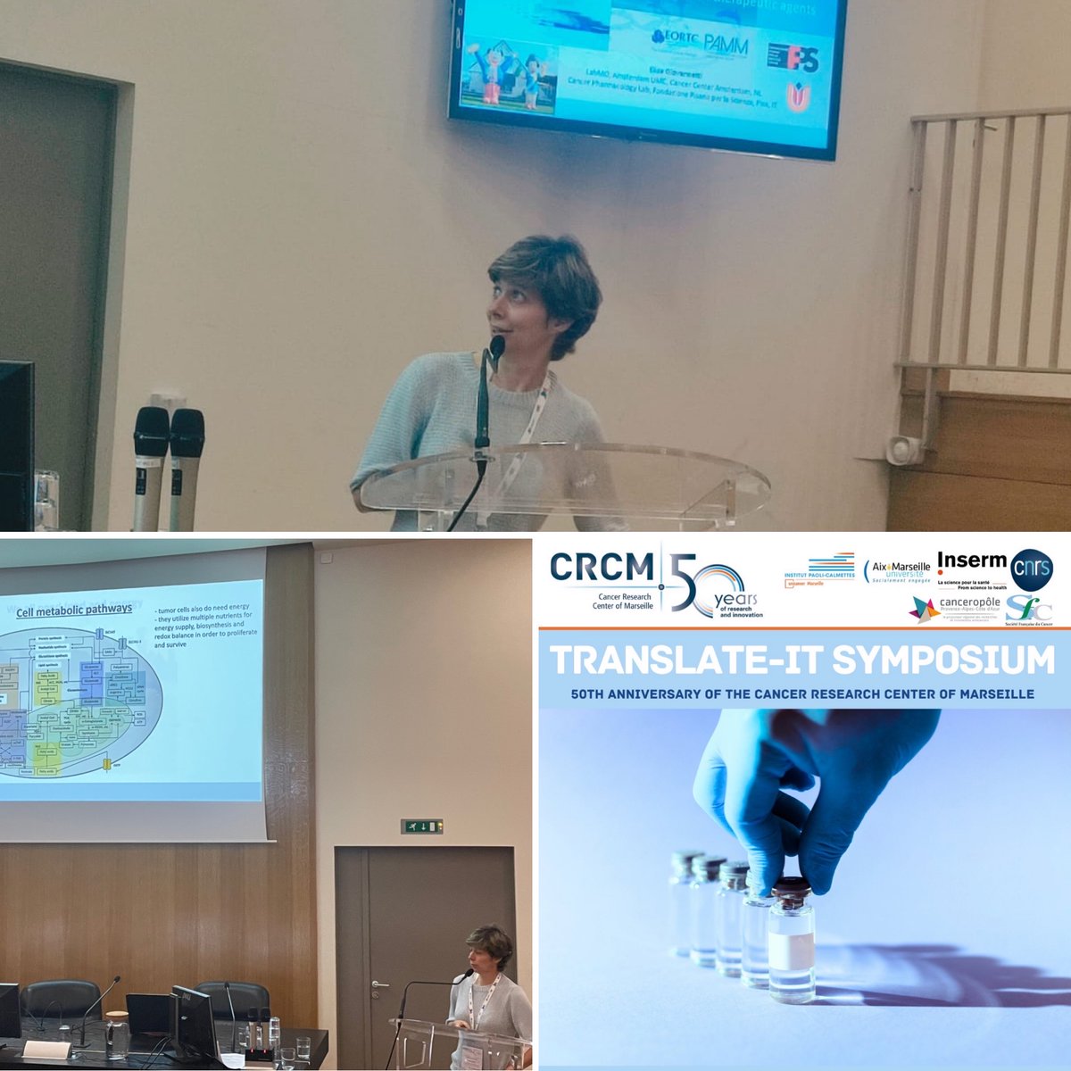 TRANSLATE-IT CRCM (@translateitcrcm) on Twitter photo What a wonderful talk at the #TranslateItSymposium in Marseille by our second keynote speaker <a href="/elisagiovan/">Elisa Giovannetti</a> from <a href="/amsterdamumc/">Amsterdam UMC</a> / <a href="/CancerCenterAms/">Cancer Center Amsterdam - Amsterdam UMC</a> about how to target cancer cell metabolism to improve patient's prognostic! <a href="/crcm_marseille/">CRCM - Cancer Research Centre of Marseille</a> What a wonderful talk at the #TranslateItSymposium in Marseille by our second keynote speaker <a href="/elisagiovan/">Elisa Giovannetti</a> from <a href="/amsterdamumc/">Amsterdam UMC</a> / <a href="/CancerCenterAms/">Cancer Center Amsterdam - Amsterdam UMC</a> about how to target cancer cell metabolism to improve patient's prognostic! <a href="/crcm_marseille/">CRCM - Cancer Research Centre of Marseille</a>