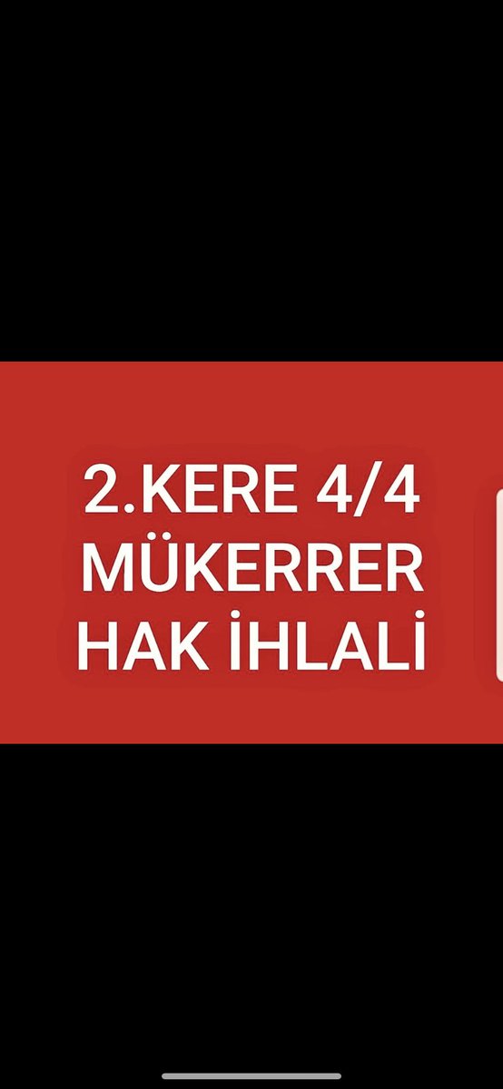 Bahar✨ (@oziterazi) on Twitter photo Affet Türkiye
#ÇiftMükerrürYasaya
#ÇiftMükerrürYasaya
Trafik gibi basit suçlarla 2. Mükerrer 4/4 olduk
Şimdi kovid yasasında kapsam içinde olalım
Gözler yaşlı kalmasın
<a href="/RTErdogan/">Recep Tayyip Erdoğan</a> <a href="/dbdevletbahceli/">Devlet Bahçeli</a>
<a href="/yilmaztunc/">Yılmaz TUNÇ</a> <a href="/YildizFeti/">Feti Yıldız</a> <a href="/cuneytyuksel_/">Prof. Dr. Cüneyt Yüksel</a> <a href="/ramazancan0071/">Ramazan CAN🇹🇷</a> Affet Türkiye
#ÇiftMükerrürYasaya
#ÇiftMükerrürYasaya
Trafik gibi basit suçlarla 2. Mükerrer 4/4 olduk
Şimdi kovid yasasında kapsam içinde olalım
Gözler yaşlı kalmasın
<a href="/RTErdogan/">Recep Tayyip Erdoğan</a> <a href="/dbdevletbahceli/">Devlet Bahçeli</a>
<a href="/yilmaztunc/">Yılmaz TUNÇ</a> <a href="/YildizFeti/">Feti Yıldız</a> <a href="/cuneytyuksel_/">Prof. Dr. Cüneyt Yüksel</a> <a href="/ramazancan0071/">Ramazan CAN🇹🇷</a>