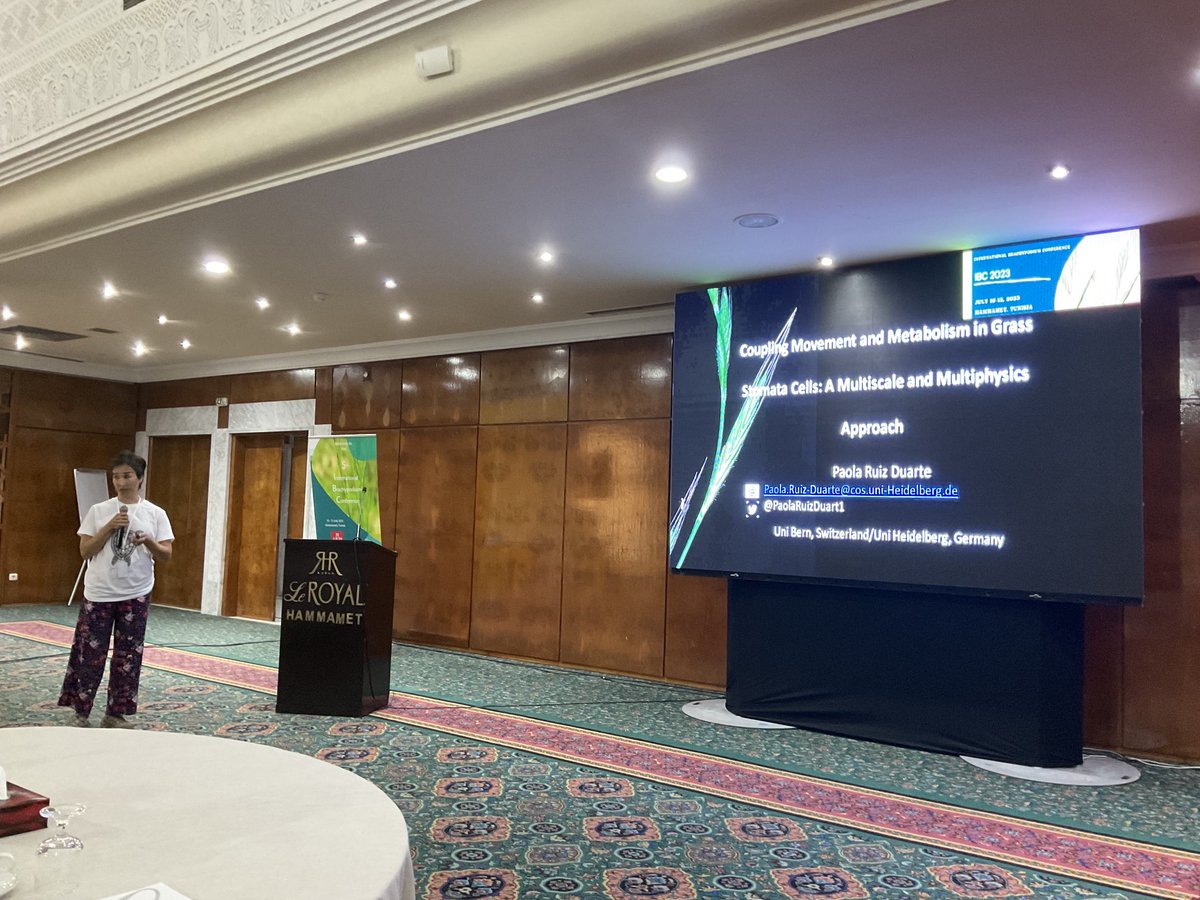 Michael Raissig @michaelraissig.bsky.social (@michaelraissig) on Twitter photo Stomata Biology group going strong in the development session at #IBC2023- @lbmountain presenting her single-cell leaf atlas, <a href="/roxy_spi/">Roxane Spiegelhalder @roxyspi.bsky.social</a> showing off her beautiful guard cell morphogenesis mutant and <a href="/PaolaRuizDuart1/">Paola Ruiz Duarte</a> presenting our <a href="/HFSP/">HFSP</a> project - well done lab #proudmentor Stomata Biology group going strong in the development session at #IBC2023- @lbmountain presenting her single-cell leaf atlas, <a href="/roxy_spi/">Roxane Spiegelhalder @roxyspi.bsky.social</a> showing off her beautiful guard cell morphogenesis mutant and <a href="/PaolaRuizDuart1/">Paola Ruiz Duarte</a> presenting our <a href="/HFSP/">HFSP</a> project - well done lab #proudmentor