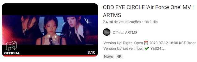 hyesemble's tweet photo. parabéns odd eye circle pelas 24 milhões de viwes em 24 horas https://t.co/T0jVBiDwrI