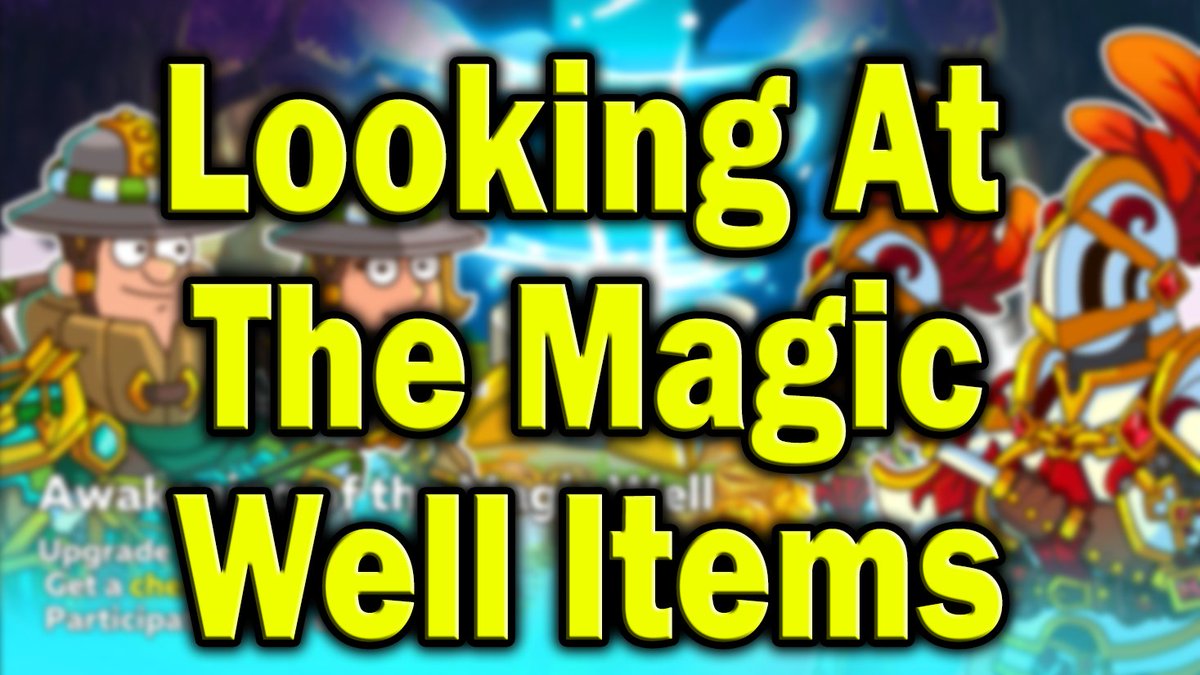 Slayer9009_YT's tweet photo. Want to know which items are best to buy from the Magic Well? Then here's my video for you with all the advice you will need!  

https://t.co/J4z2S9lnP1 https://t.co/hHeWyeX2ml