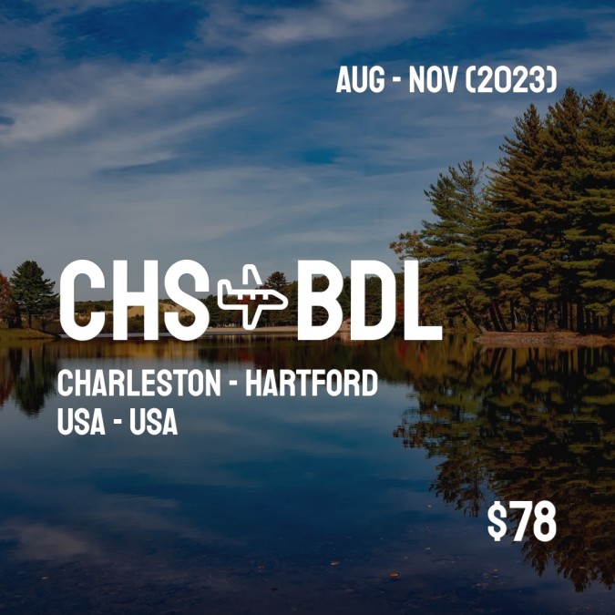 CHSCheapFly's tweet image. ✈️ Charleston (CHS) to Hartford (BDL) for only $78 (USD) roundtrip 💸
66 live dates on Adventure Machine. - get the app on iOS or Android #charleston #charlestonsc #charlestonlife #charlestonphotographer #charlestonliving #charlestoneats