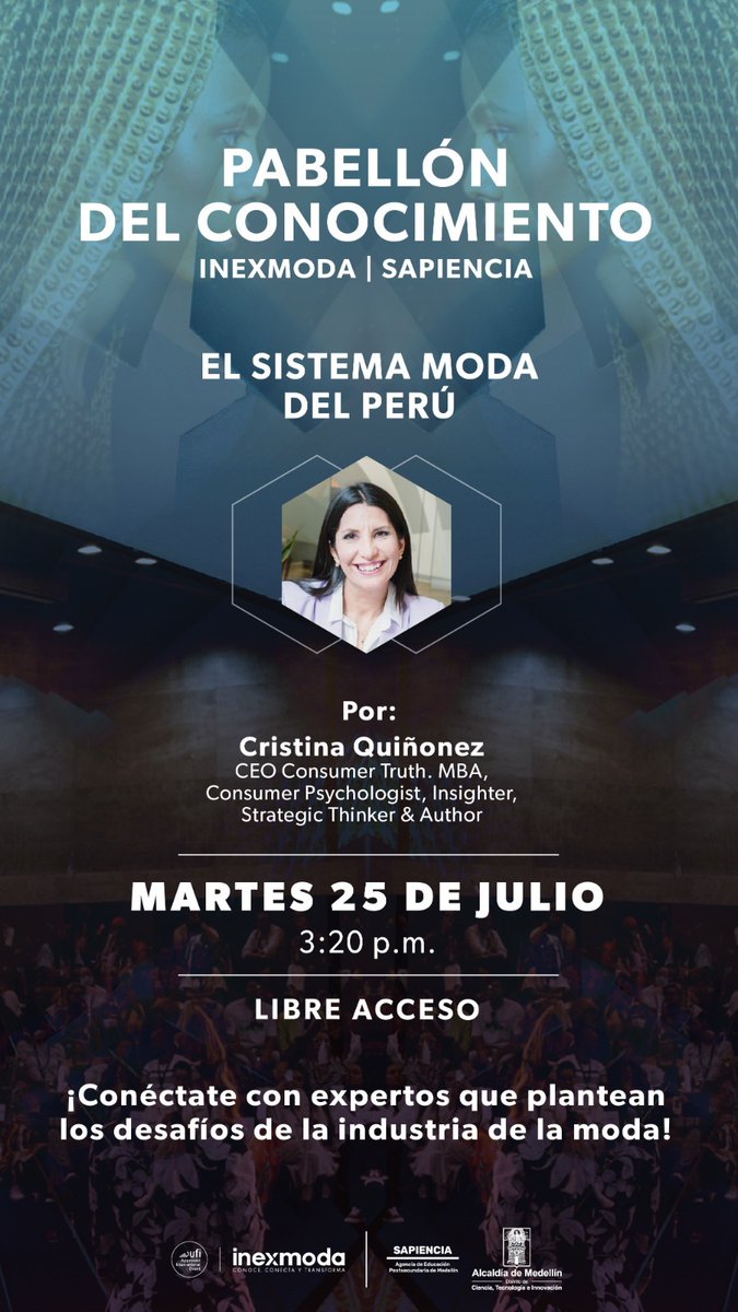 consumer_truth's tweet photo. Nos vamos pa Medellín!🇨🇴 Gracias @INEXMODA por la invitación a nuestra CEO @cristinaq a compartir #Insights y #Tendencias de la #Moda en el #Peru 🇵🇪

Compartiremos el estudio hecho entre @RADDARCKG y #ConsumerTruth con 1000 encuestas y trendhunting con influencers de la moda 🤟 https://t.co/jx4BBqZjcR