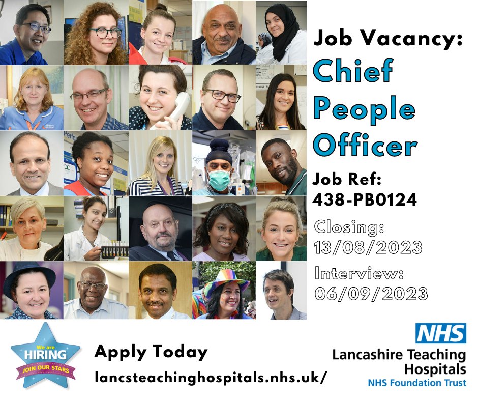 StefanieLTH's tweet photo. Our People are everything to us!
This role ensures we recruit, retain  develop, support &amp; look after the wellbeing of every single person.

All LTH colleagues, please share to help us reach our candidates 👇

https://t.co/hRSSmfLW34
@KMcG_CEO @SarahC_RN @GerrySkailes @ntduggan https://t.co/3NhDKY2JbX