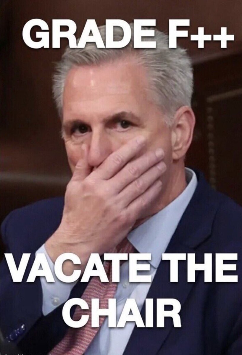 Retweet if you want him to VACATE 👍