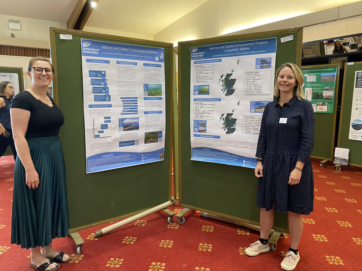 Corallie Hunt (@corallie_seas) on Twitter photo Our posters highlighting the current #coastal and #marine #restoration guidance developed for Scotland and an overview of current and potential habitat #saltmarsh #seagrass #nativeoyster projects #ReMeMaRe23 <a href="/nature_scot/">Former NatureScot account</a> Our posters highlighting the current #coastal and #marine #restoration guidance developed for Scotland and an overview of current and potential habitat #saltmarsh #seagrass #nativeoyster projects #ReMeMaRe23 <a href="/nature_scot/">Former NatureScot account</a>