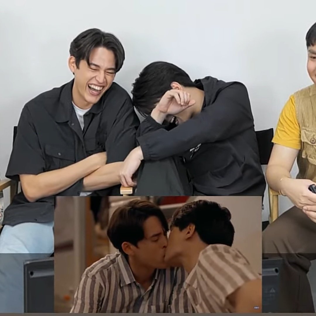 BurningNoona's tweet photo. Gawin the unbothered king and Kit the shy turtle 😅😍 #เม้นท์ก่อนxGawinKrist https://t.co/L3my3Cct9Y