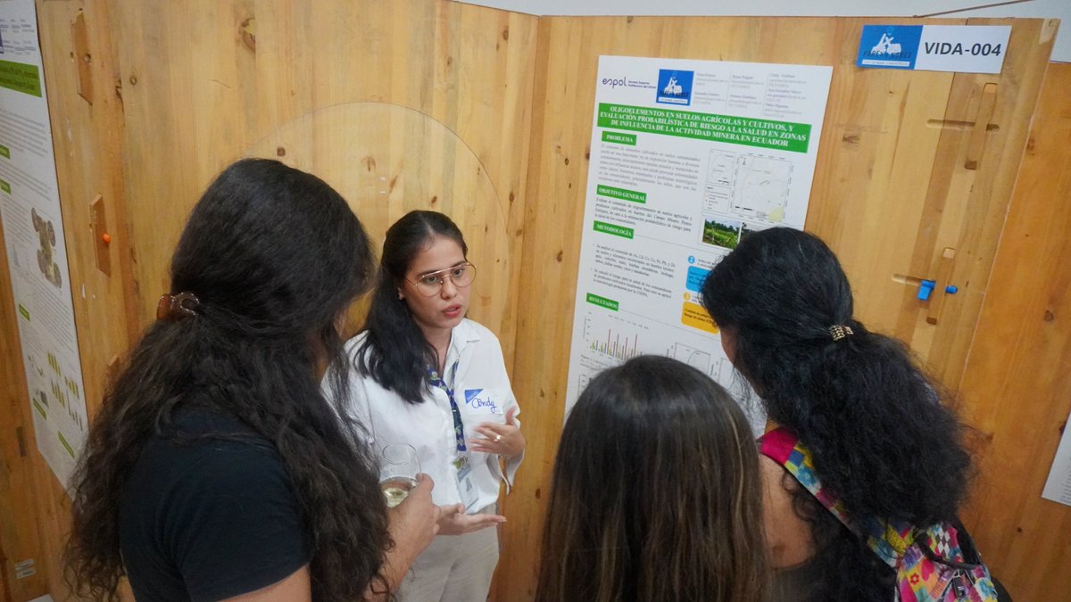 #ParesONones Tuvimos la oportunidad de presentar los proyectos de investigación generados desde la <a href="/FictESPOL/">Facultad de Ingeniería en Ciencias de la Tierra</a> un agradecimiento especial a todos quienes conformaron esta excelente iniciativa <a href="/DEC_INV_ESPOL/">Investigación ESPOL</a> <a href="/ctiespol/">CTI - ESPOL</a> a impulsar la #difusióncientífica desde <a href="/espol/">ESPOL</a>