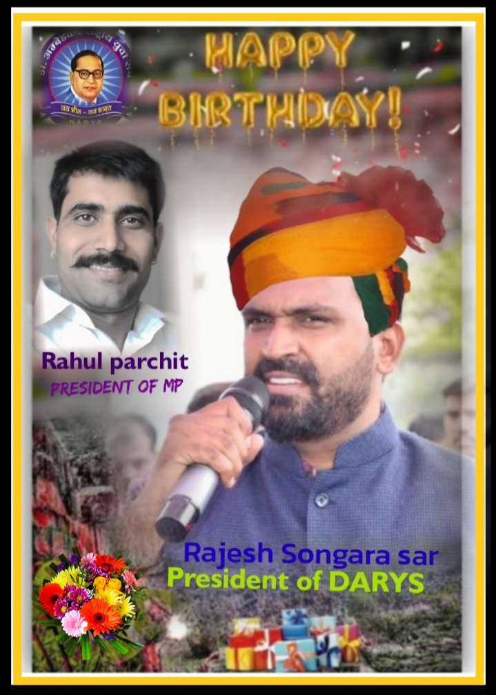 Ad. Rahul Parichit प्रदेश अध्यक्ष/ शायर DARYS tweet media