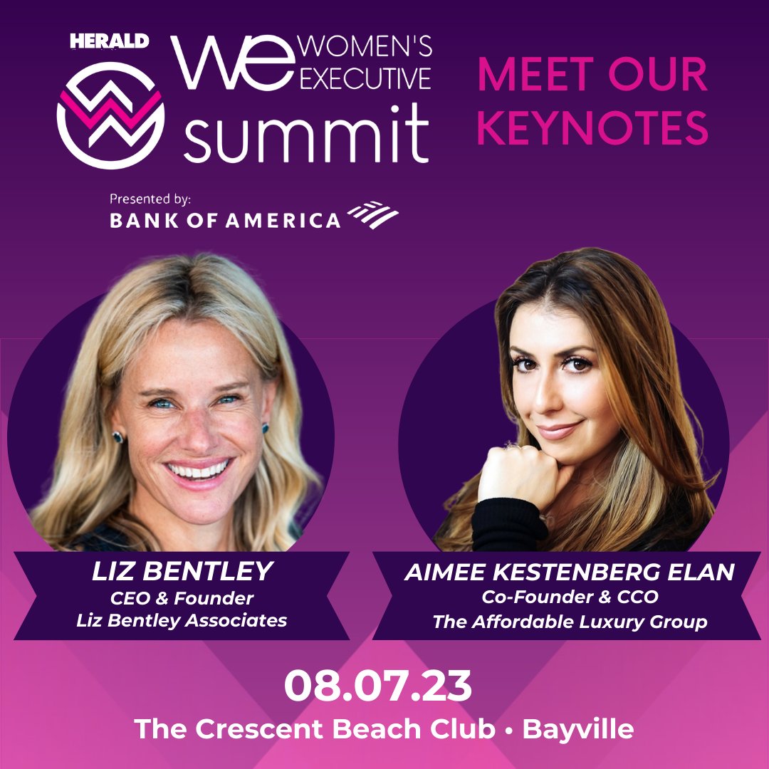 richnerlive's tweet photo. Even more exciting news! 📣 We are thrilled to announce @LizBentleyAssoc and @AimeeKestenberg will be keynotes speakers for the 2023 WE Summit! 🙌   Get you tickets now: https://t.co/hdj2x8fRi9  
#WESUMMIT2023 #thefutureisnow #AimeeKestenberg #LizBentleyAssociates https://t.co/MCZH3gPKrS