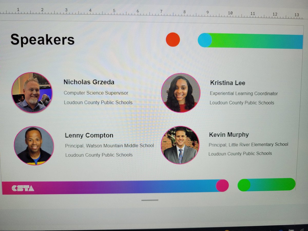 Principal_LRES's tweet image. Proud to be presenting today on Building a K-12 CS Pipeline alongside @ldacompton @NickGrzeda @KristinaLee25 and the work my staff at @LittleRiverLCPS do everyday!!! #CSforLCPS #CSforALL