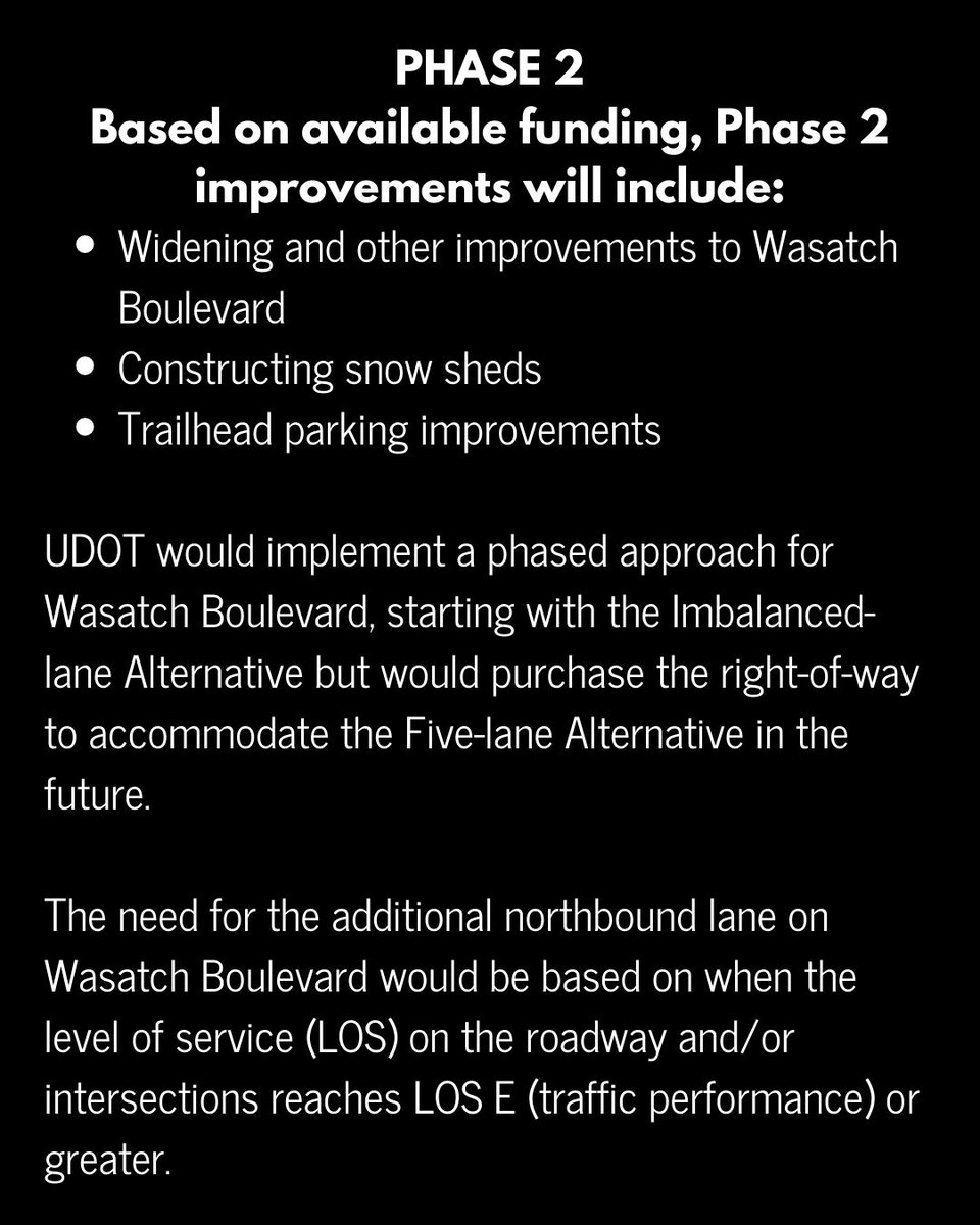 UDOTlcceis's tweet photo. Watch Part 2 of the ROD video series to learn more about Phase 2 &amp; 3 implementation.

Implementation of Phases 2 &amp; 3 is based on available funding.

🔗: https://t.co/UaHwCOmBIk

#LCCEIS #SR210 https://t.co/8WiK3DFuJY