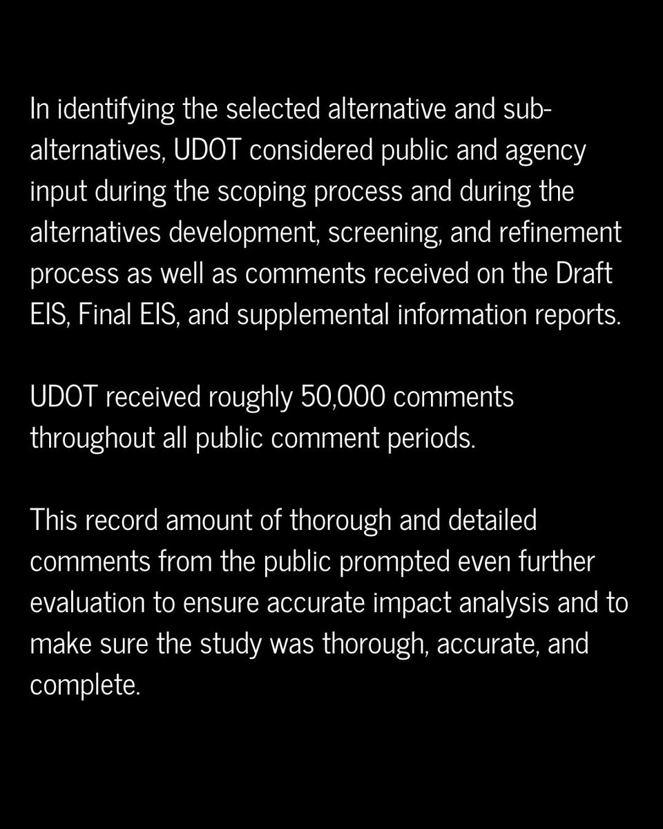 UDOTlcceis's tweet photo. Watch Part 2 of the ROD video series to learn more about Phase 2 &amp; 3 implementation.

Implementation of Phases 2 &amp; 3 is based on available funding.

🔗: https://t.co/UaHwCOmBIk

#LCCEIS #SR210 https://t.co/8WiK3DFuJY