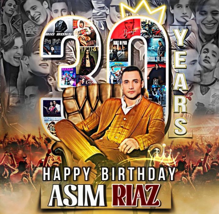 RaviRRana's tweet photo. ASIM RIAZ BIRTHDAY CDP
@imrealasim 
On the Trend list and soon toping up the Charts. 
#AsimSquad #AsimRiaz