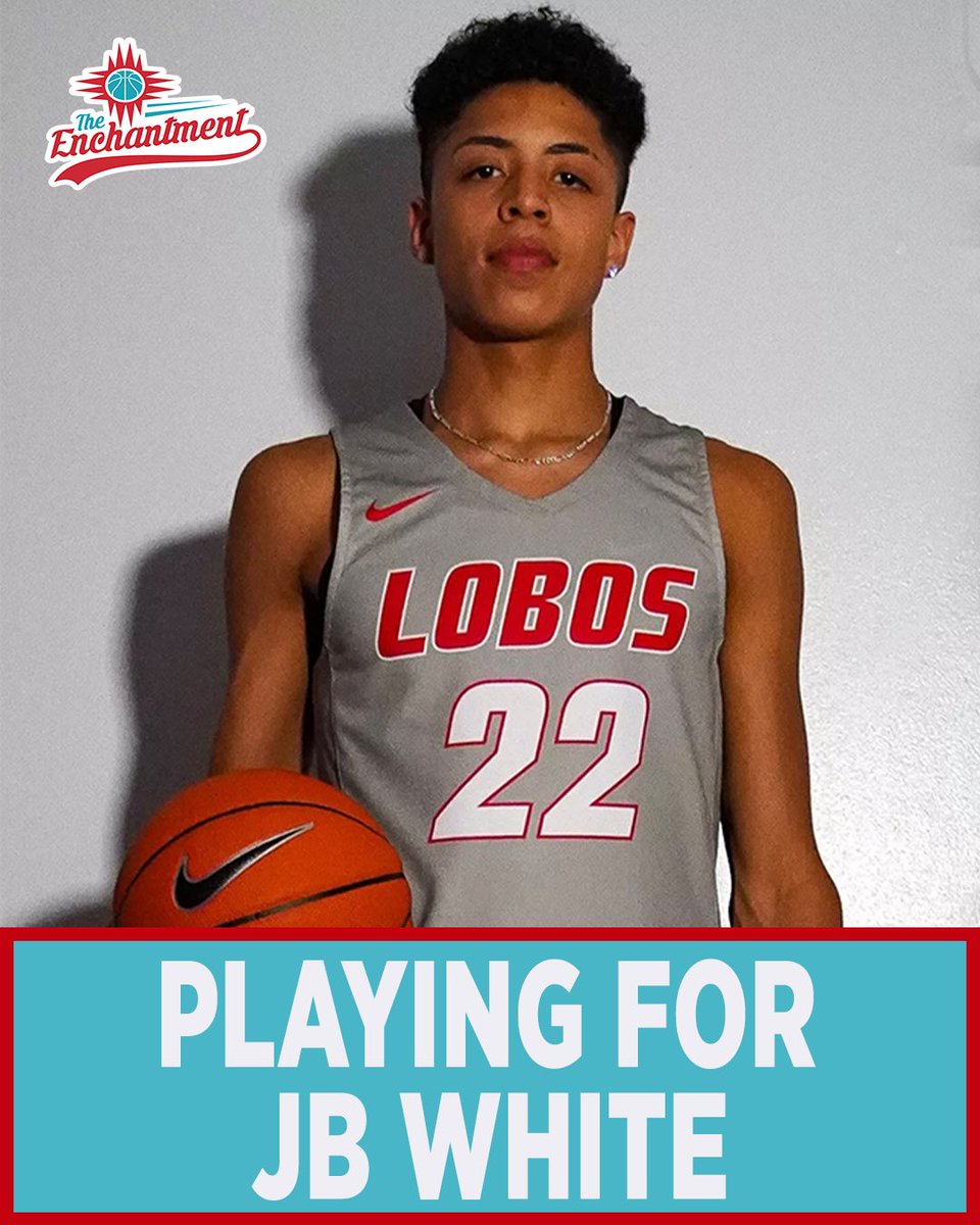 Bigger than basketball❤️🏀 JB White was a nationally ranked player from Santa Fe High School when he was tragically killed on August 1st, 2020 just days before he was set to report to Albuquerque / @UNMLoboMBB. @Enchantment_TBT are playing in the memory of JB White in TBT!