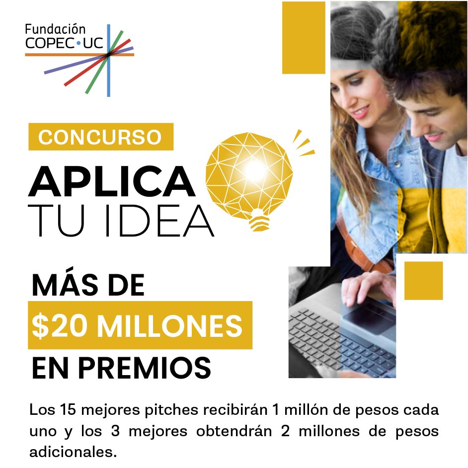 uta_otl's tweet photo. Si tienes una idea de proyecto de investigación y desarrollo (I+D) que busque resolver un problema relevante en el ámbito de los recursos naturales, participa en el Concurso Aplica tu Idea de
@FundCopecUC

Postula hasta el 16 de agosto  Detalles en: https://t.co/awKPEI0LTn https://t.co/SYc7LE44wY