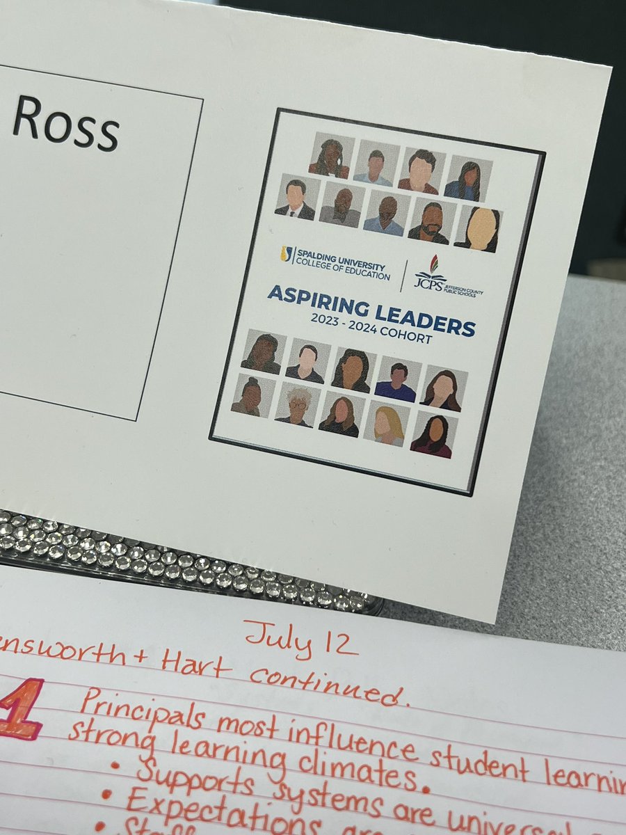 SyFyRoss's tweet image. First day of class @SUAspLeaders and we are off to a great start with our first speaker @JCPSSuper thank you for inspiring to be leaders in JCPS. #WeAreJCPS #KyEdu #SpaldingU