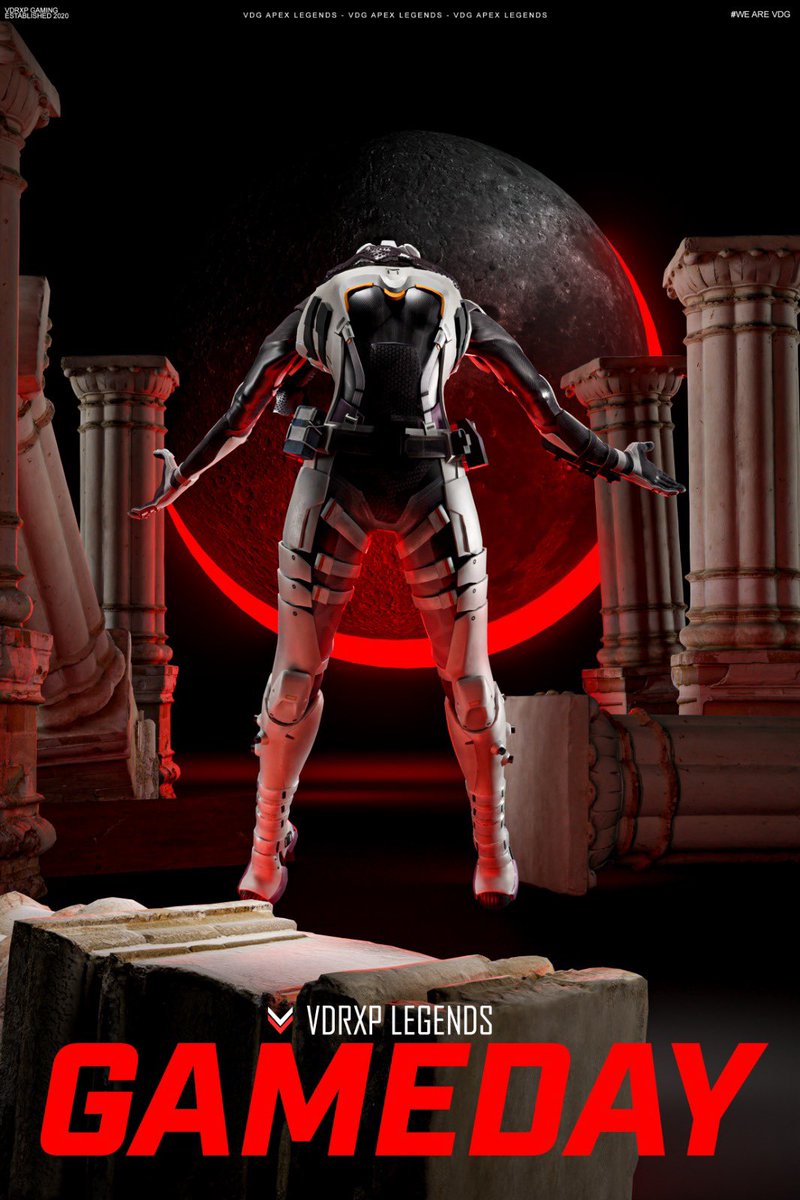 ‼️GAMEDAY‼️

Its gameday for our Vdg Legends as they take part tonight in the <a href="/AfricanGaming/">ACGL</a> last chance grind event 

<a href="/za_Fusion/">Fusion</a> 
<a href="/333affect/">affect ⛓</a> 
<a href="/Komiwave/">komiwave</a> 

GLHF Boys 
Make sure to tune in on stream to reach that 100 viewer goal 

twitch.tv/africanesports

#WeAreVdg