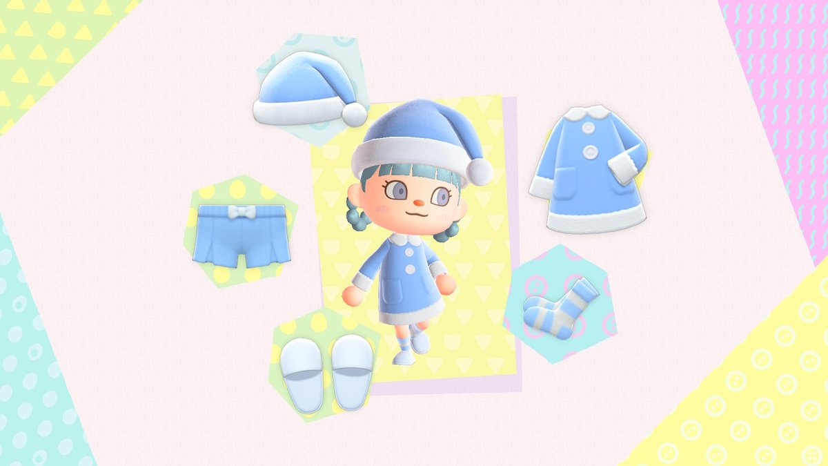 I know i posted the second image but first off its cute second off the first one is summer vibes feel free to use the fits tag me if u do i want to see what u look like in game i mightto rate them #ACNH #NintendoSwitch