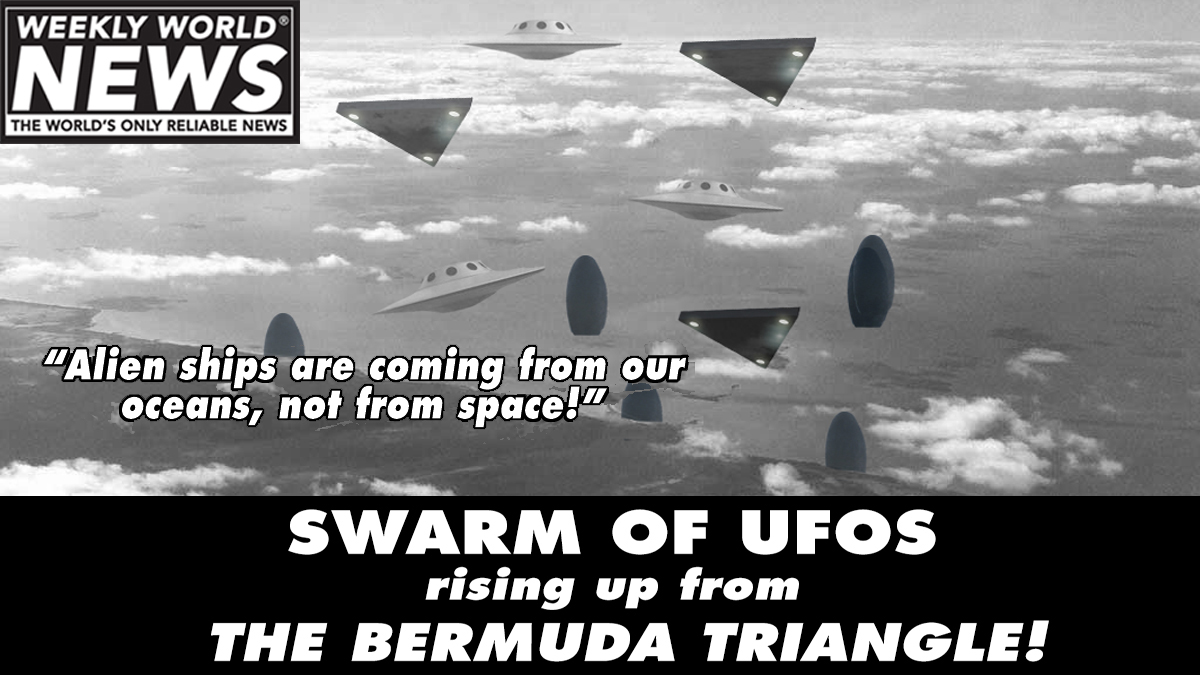 weeklyworldnews's tweet image. Many believe they are Gootans.  "They have been here for centuries, waiting for this moment."
#ufos #bermudatriangle #aliens #ufos #alienspaceships #oceans