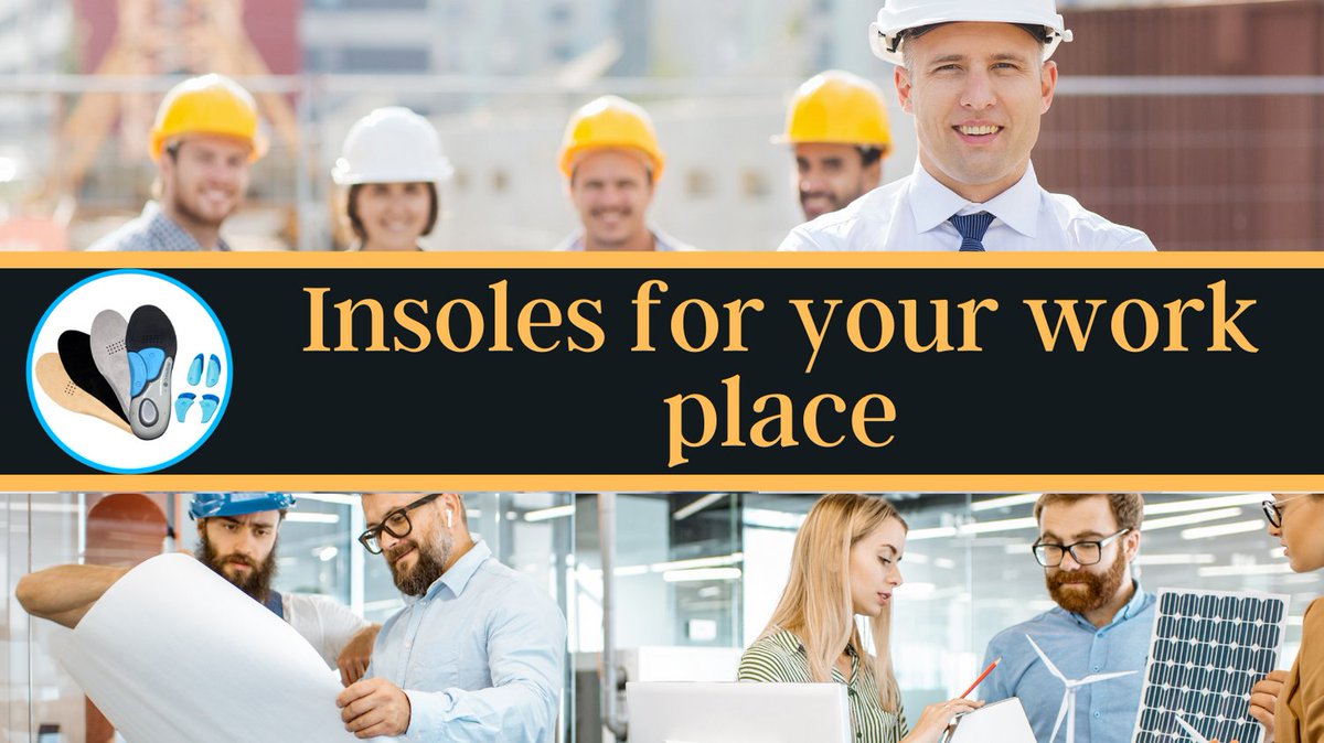 Our range of insoles are a effective way to support your staff, as they to fit into various types of work shoes. #workplace #ppe #health #workplace #worklife #insolesepatu #semelle #Einlegesohle #PlantarFasciitis #FootPain #semelleintérieure #Unique #Uniqueinsoles