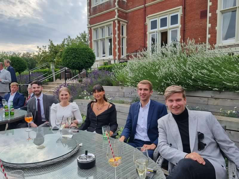 MIALD cohort 11 visited Wivenhoe House Hotel yesterday to undertake their next module in the exciting Aspiring Leaders Diploma programme.

Fortunately, the British weather decided to play nice so everyone could also enjoy a nice glass of wine afterward! 🍷

 #Training #Hotel