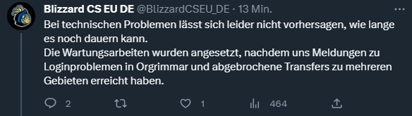 TomLiquidblaze's tweet photo. @PeterVonVulcan @Warcraft_DE Weniger Flamen und mehr auf den Richtigen Accounts nachsehen warum und weshalb. https://t.co/VJ9q2765hi