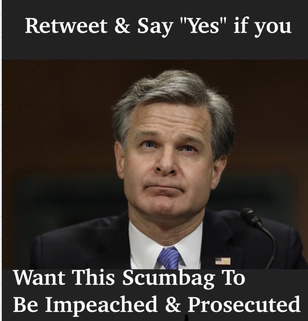 Wray's Abuse Of Power Must End Immediately!