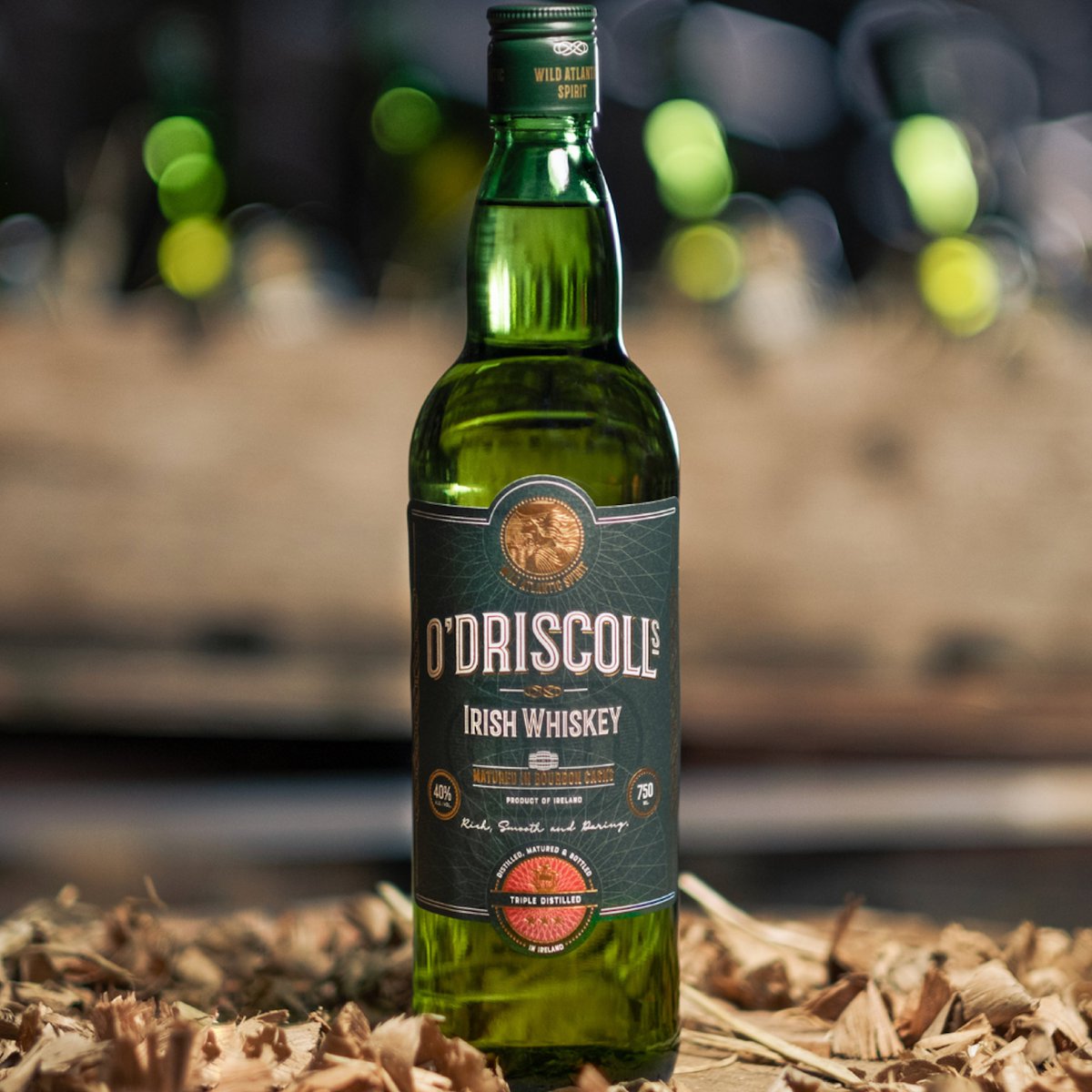 🍀🇮🇪🥃Uncover the magic of O'Driscolls Whiskey, a blend of golden grain and malted barley, aged for a minimum of 3 years in bourbon casks. Taste the essence of Ireland in every sip. 🥃🇮🇪🍀 🥃Share your ODriscolls Adventure & Tag us #ODIW to be featured