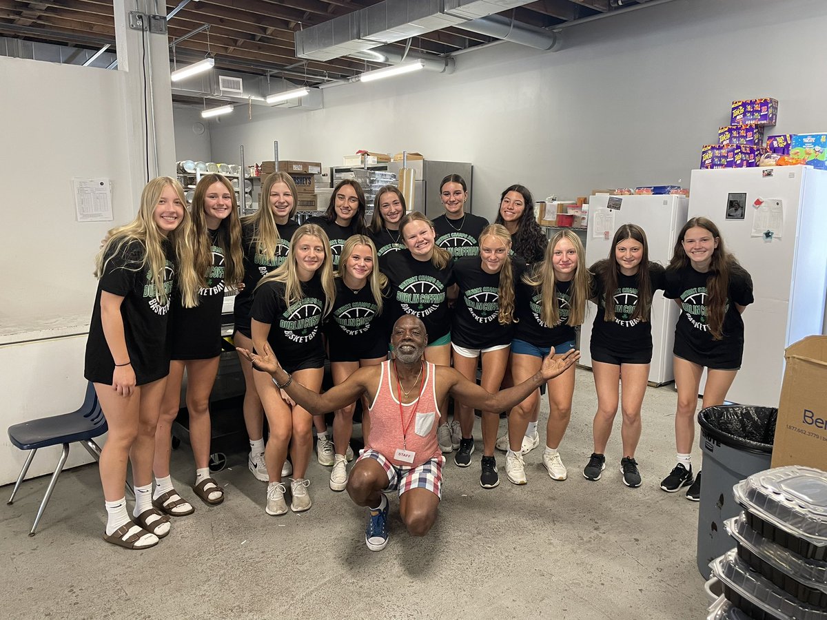 Grateful to be able to help out at the Open Shelter, this morning.