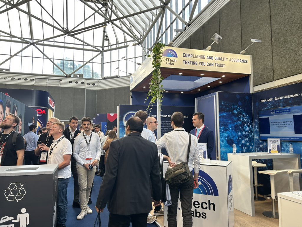 iTechLabs1's tweet image. Fantastic first day at iGB Live in Amsterdam! Lots of visitors to our stand and lots of great conversations. Looking forward to more tomorrow!

#igaming #igamingindustry #igamingcompliance #igblive #igblive23 #igblive2023