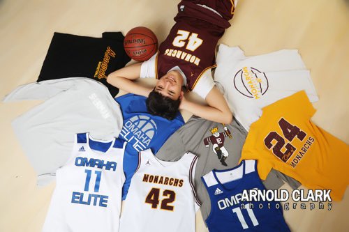 Arnold Clark/Omaha World Herald photo shoot for Monarch Basketball before I moved 📸🏀