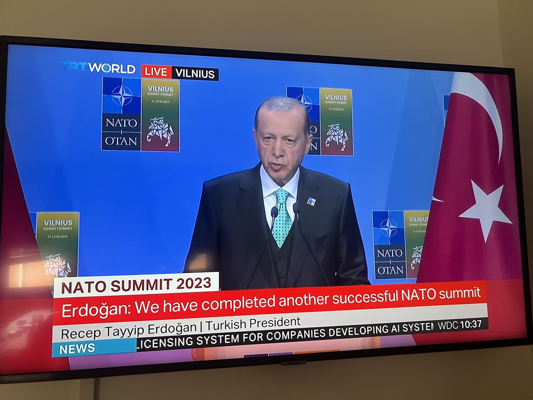 Re: [情報] 土耳其同意放行瑞典加入北約