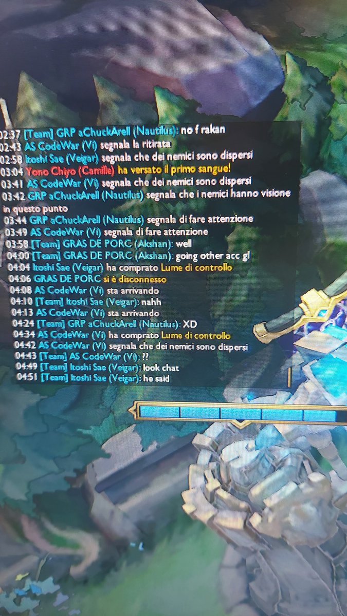 Capisco, è solo il ventesimo game di fila che qualcuno con il fresh account rovina totalmente la mia fantastica esperienza di soloq :D