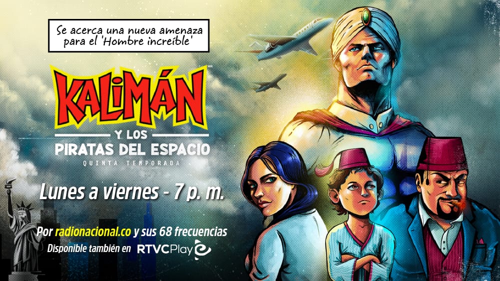 RTVCPlay's tweet photo. #KalimánEnRTVC 

- ¡Tienes que vencerlos Kalimán! 😱

- "Serenidad y paciencia Solín, yo siempre cumplo mis juramentos"..💪

👉 No te pierdas las nuevas aventuras de nuestro superhéroes y su pequeño amigo.

🗓️Lunes a viernes -7 p.m. Por @RadNalCo y RTVCPlay https://t.co/YArshy6evh