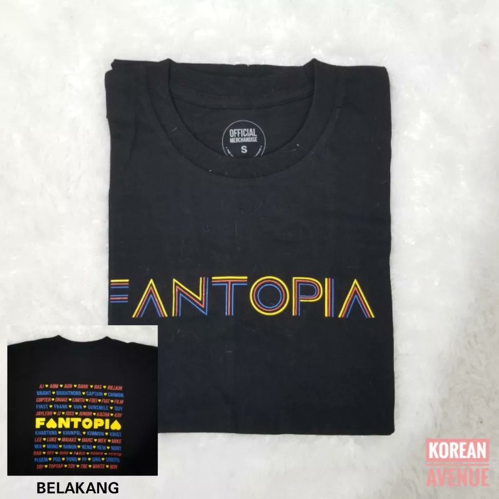 WTS Fantopia Tshirt
💫 new
💫 280k, nego
💫 size S
      LD=92 cm P=66 cm

🏷 wts wtb thai pc card brightwin offgun taynew singkit bkpp gmmtv  #thaijajan
🍊 shope.ee/6Uu1KAlZAX