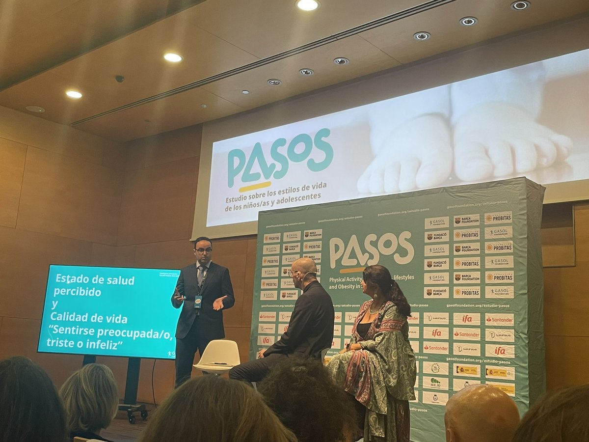 El <a href="/grupopafs/">Grupo PAFS</a> con <a href="/GasolFoundation/">Gasol Foundation Europa</a> en la presentación de los resultados del #estudioPASOS2022 Seguimos trabajando en el estudio de la obesidad infantil!
<a href="/CR_Enfermeria/">Enfermería CR UCLM</a>