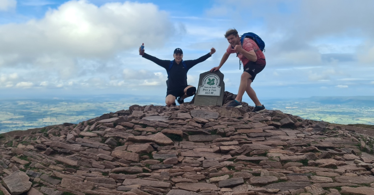 cefonline's tweet photo. Liam & Seamus of #CEFPembroke completed the Welsh 3 Peaks in 14 hrs 20 mins & raised over Β£1,100 for @macmillancancer! Congrats! #TeamCEF #Welsh3Peaks #Snowdon #CadairIdris #PenYFan https://t.co/8LhRSsQyWE