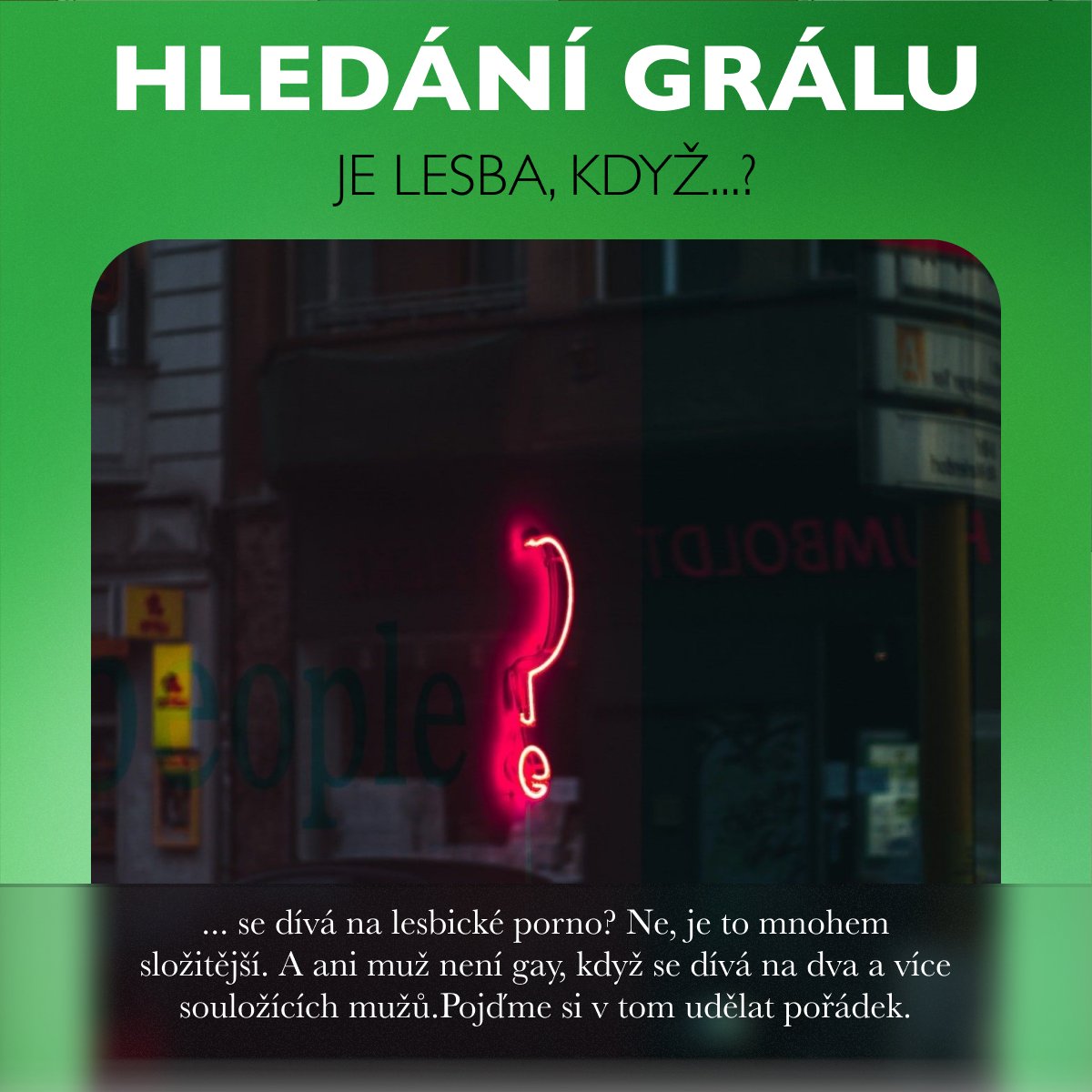 HGralu's tweet photo. Víte, proč se lesby často rády dívají na gay porno?
Najděte si to! ;) https://t.co/InlSrWz7fl
Díky za spolupráci, @andrea_stasek a @inpsy_muni
#hledanisexualnihogralu #hledanigralu #hgralu #gralovna #lgbt #lesba #sexualniorientace #minority https://t.co/6rWqjeN2Uz