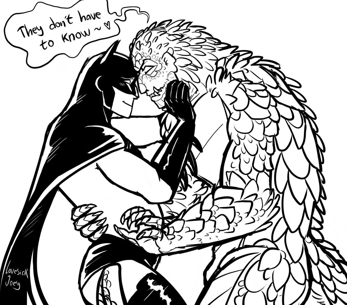 LovesickJoey's tweet image. unfinished sketch.
#dccomics #dc #batman #thebatman #killercroc #digitalart