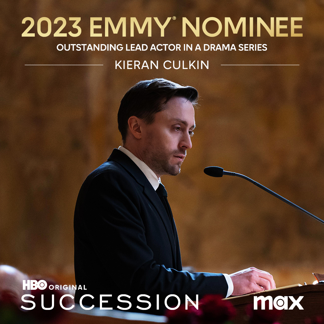 HBO's tweet photo. Pre-celebrated this one.

Congratulations to Kieran Culkin of @Succession on his #Emmys2023 nomination for Outstanding Lead Actor in a Drama Series. https://t.co/lJn5Cklnza