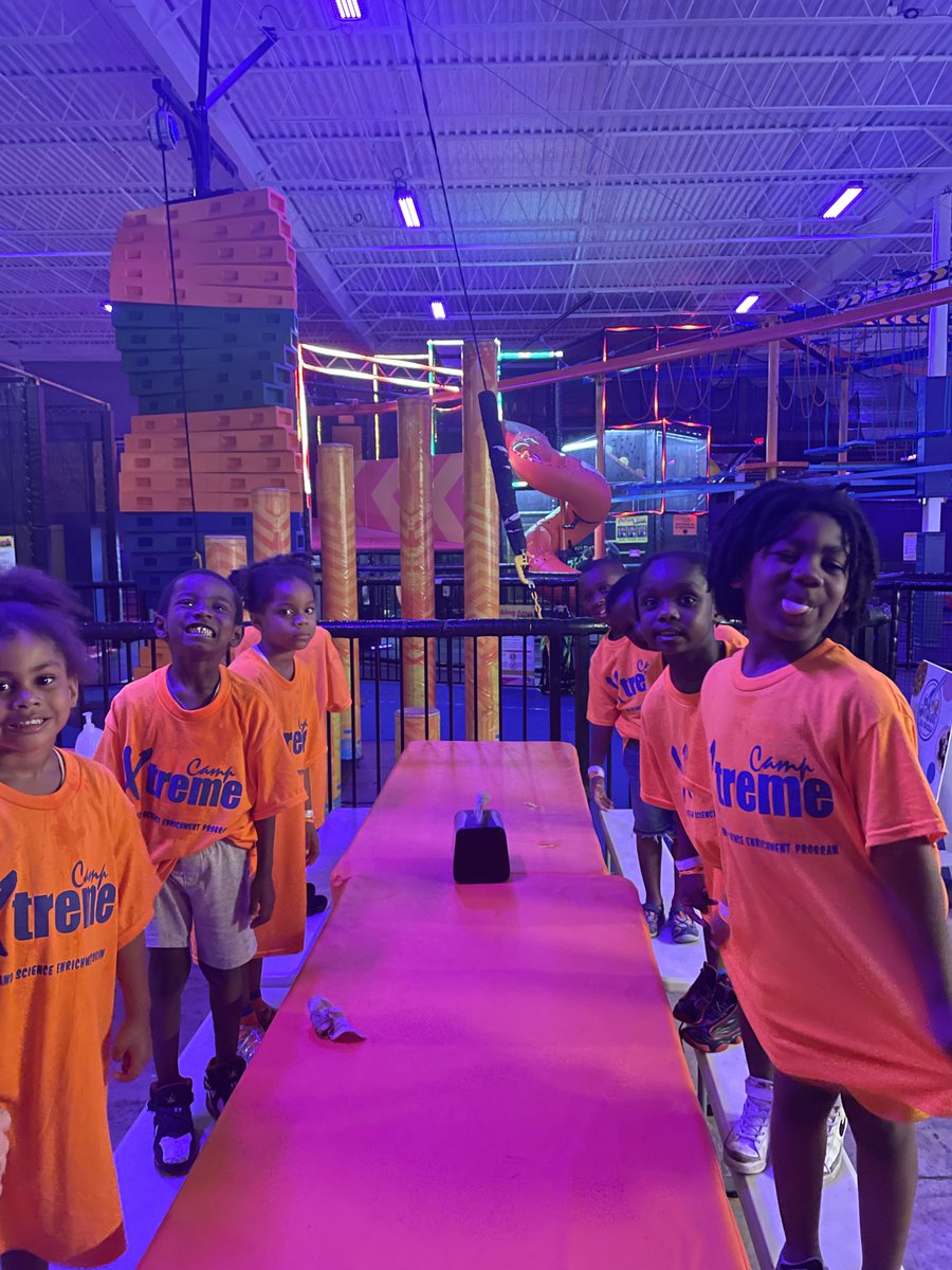 Our campers had an amazing day of adventure and fun as they visited Urban Air!