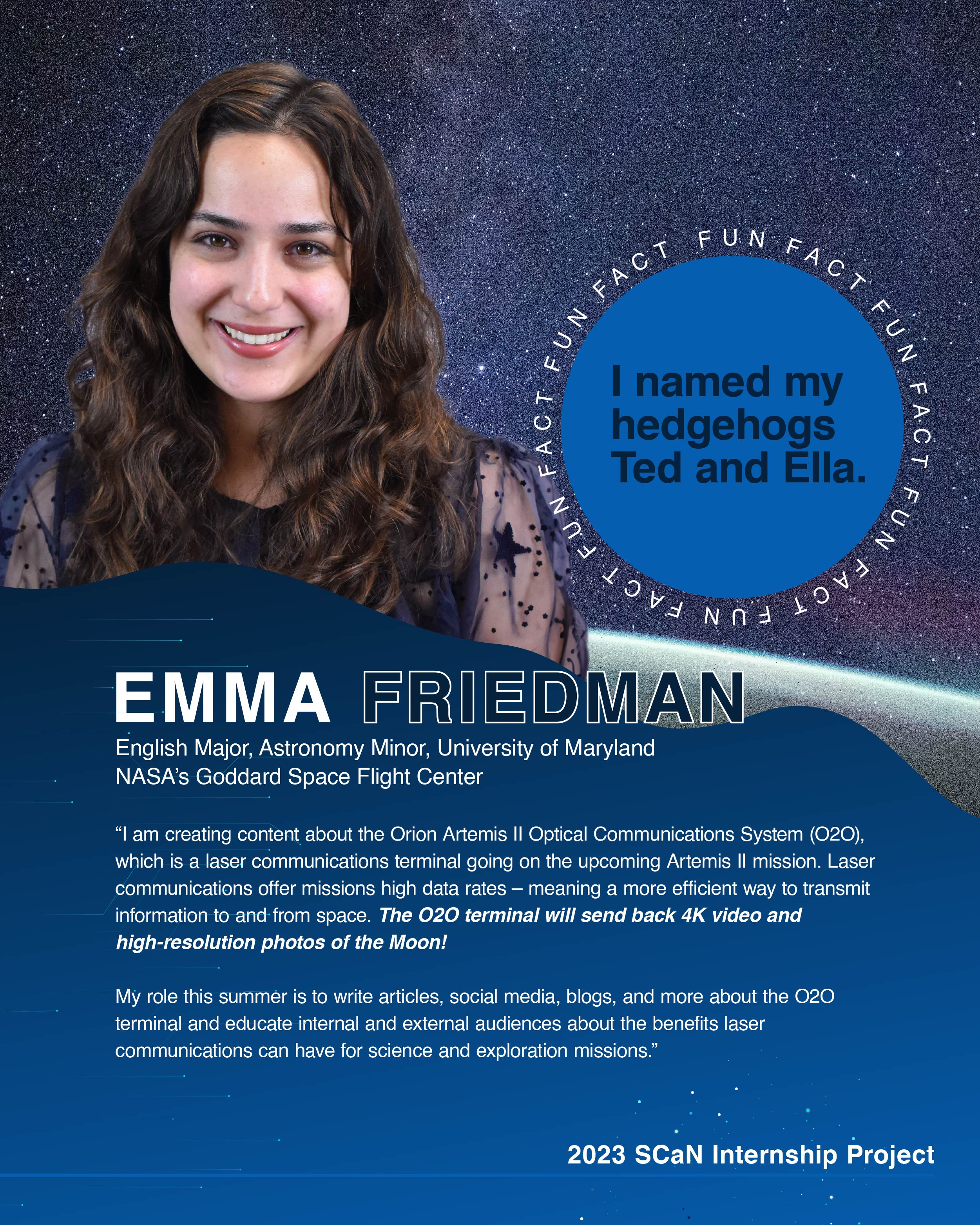 NASA Space Communications and Navigation on Twitter "NASA SCaN intern