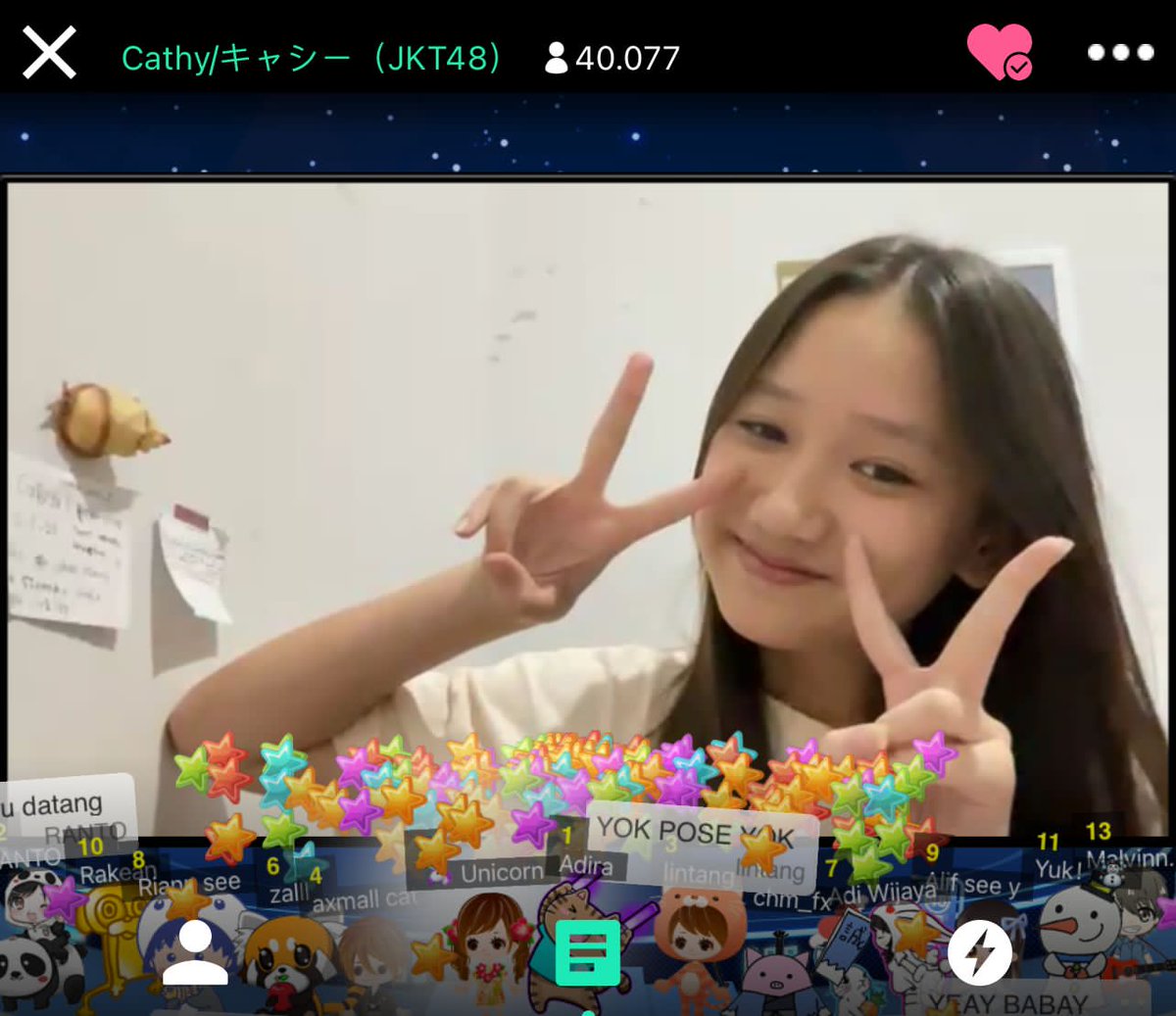 N_CathyJKT48's tweet photo. Terimakasih ya untuk srnya🙆🏻‍♀️💗🙌🏻🫶🏻 https://t.co/EUMM1gRo9L