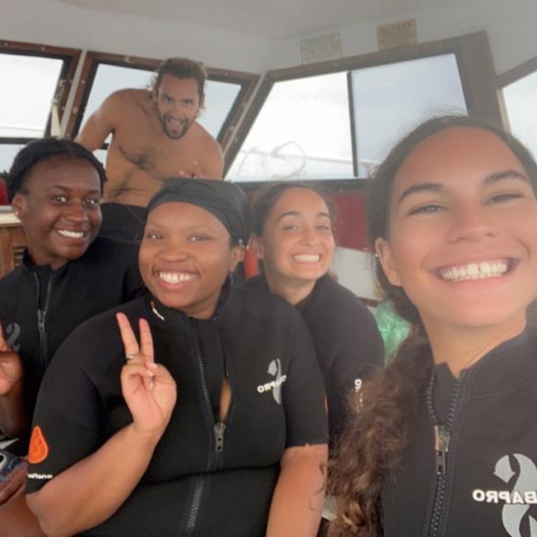 URI Graduate School of Oceanography (@urigso) on Twitter photo 🪸 🤿 #URIGSO student <a href="/nappymiller/">andria :)</a> recently traveled to St. Croix, USVI for the <a href="/BlackinMarSci/">Black in Marine Science</a> Immersion Program (#BIPWeek), earning her PADI SCUBA certification & participating in coral conservation research alongside <a href="/nature_org/">The Nature Conservancy</a>'s Coral Innovation Hub. <a href="/curly_scientist/">Dr. T is for Trouble, Good Trouble</a> 🪸 🤿 #URIGSO student <a href="/nappymiller/">andria :)</a> recently traveled to St. Croix, USVI for the <a href="/BlackinMarSci/">Black in Marine Science</a> Immersion Program (#BIPWeek), earning her PADI SCUBA certification & participating in coral conservation research alongside <a href="/nature_org/">The Nature Conservancy</a>'s Coral Innovation Hub. <a href="/curly_scientist/">Dr. T is for Trouble, Good Trouble</a>