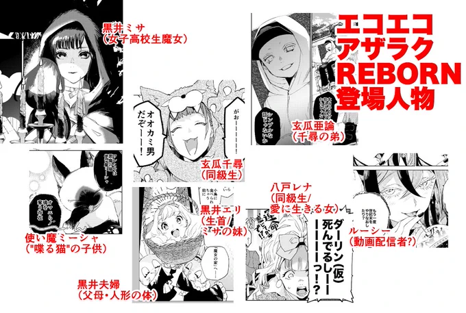 簡易版登場人物一覧(今作った) 