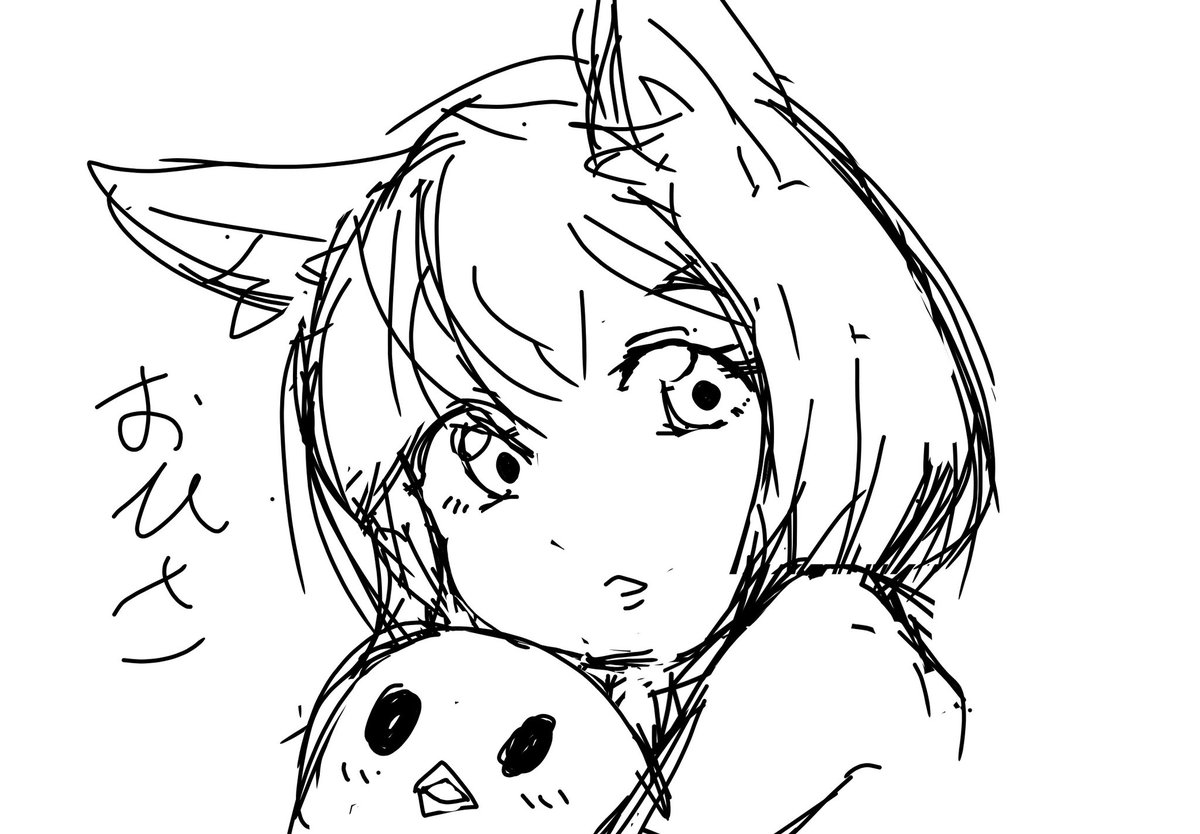 Maturikaa's tweet photo. iPad Air を買って久々に絵を描いてみたが、裸狐っ子しか描けない病気は完治していなかったようだ
安いペンを買ったが役に立たず指で描いた方が楽だった笑 https://t.co/5AR4AGVODD